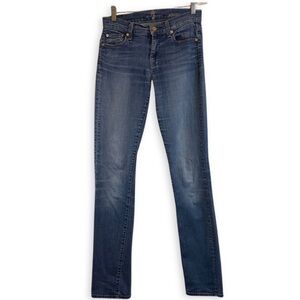 7 For All Mankind Straight Leg Jeans – Size 25